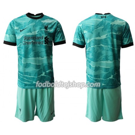 Liverpool Børn Udebane Fodboldsætsæt 2020-21 S/S (+ Korte bukser)